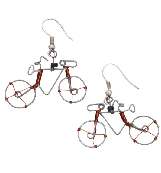 Cycling Whimsy Earrings