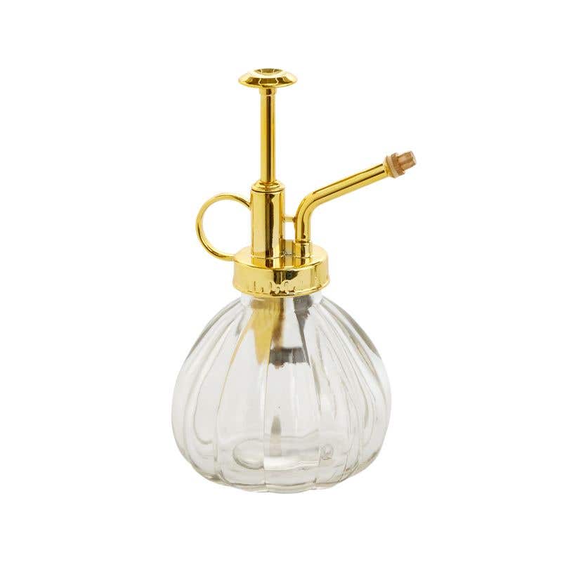 Vintage Clear Glass Bottle Plant Mister