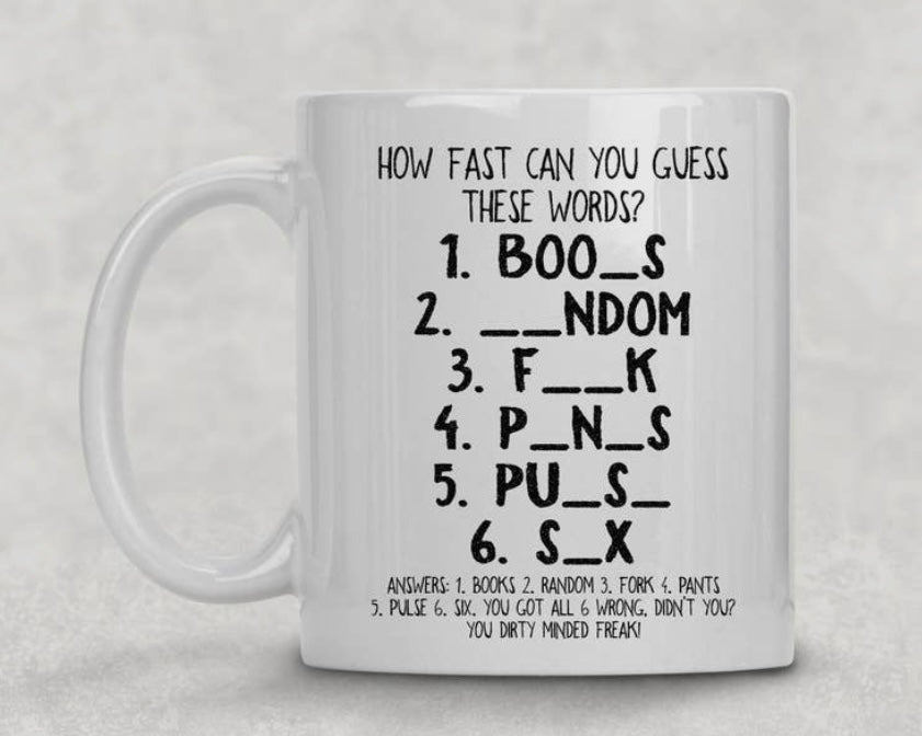 Dirty Minded Mug