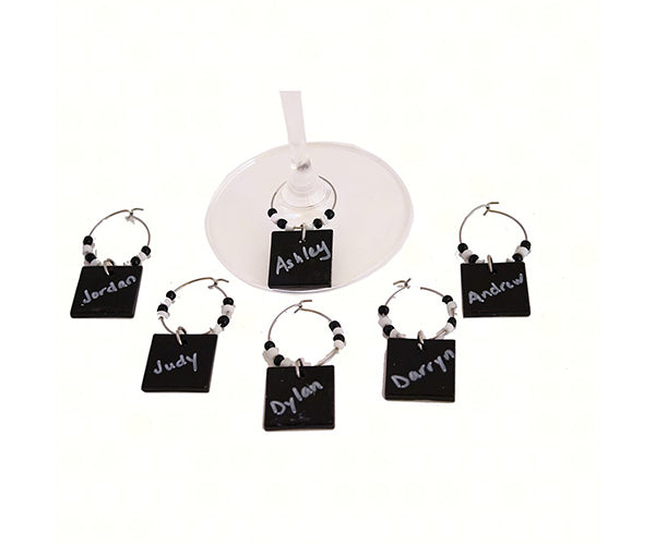 DIY Wine  Glass Charms