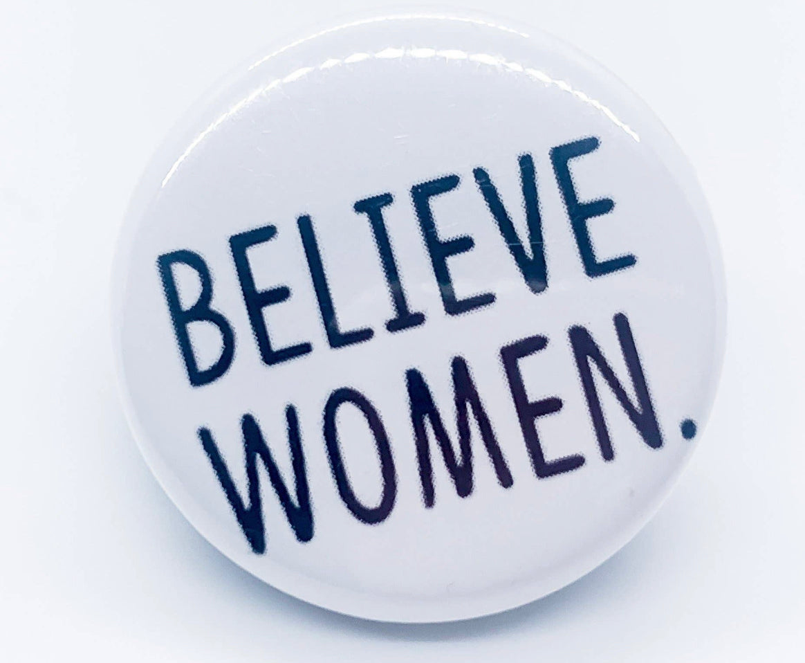 Small Circle Button with Saying