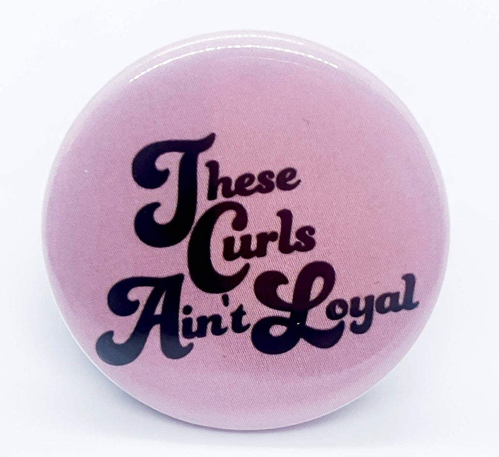 Small Circle Button with Saying