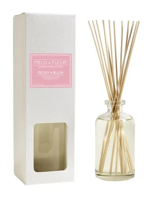 Field + Fleur Blush Peony Diffuser - Chandelle Parfume, 6oz