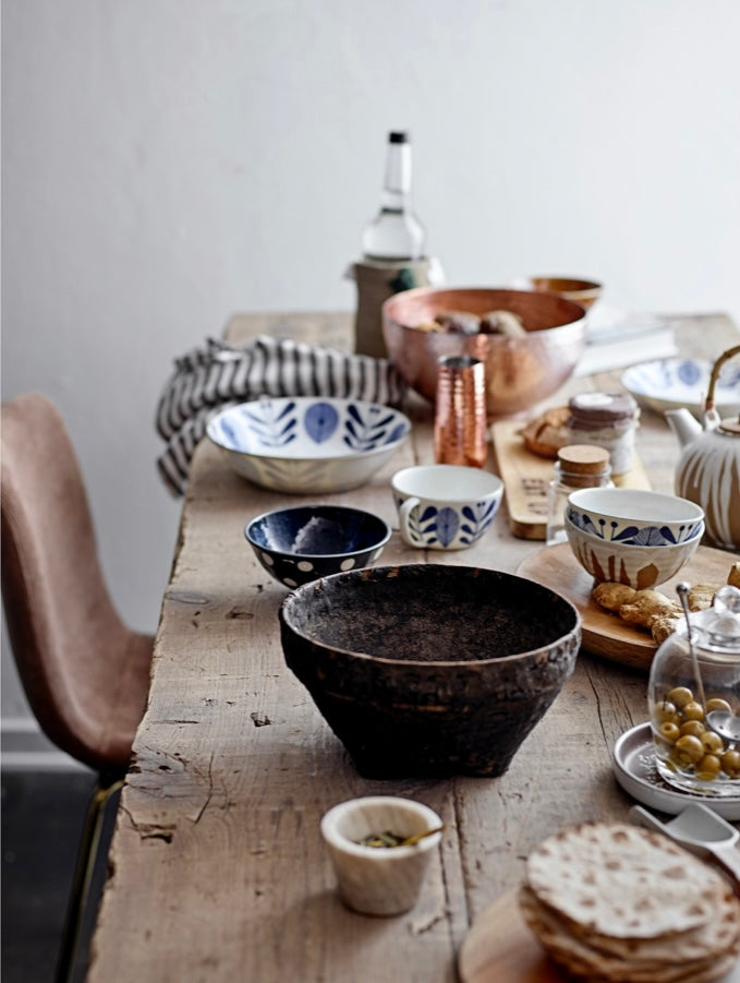 Hammered Stainless Steel Copper Stemless Champagne Flutes - Set of 2