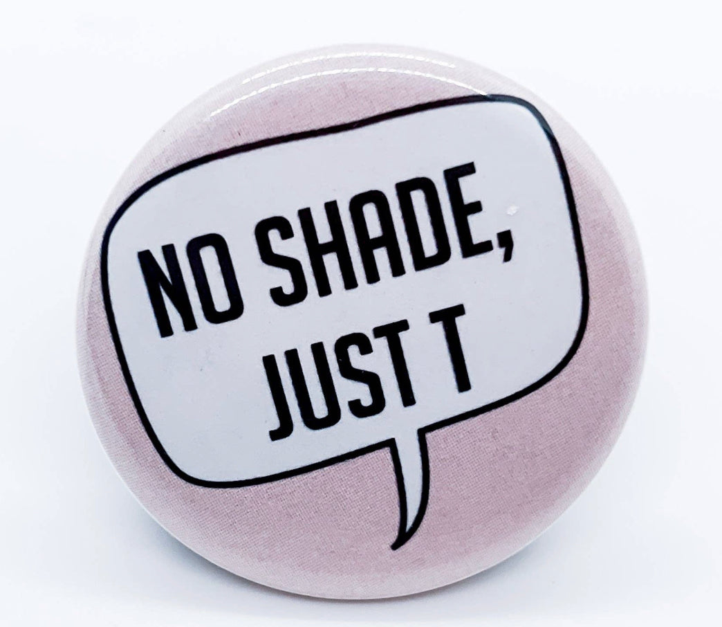 Small Circle Button with Saying