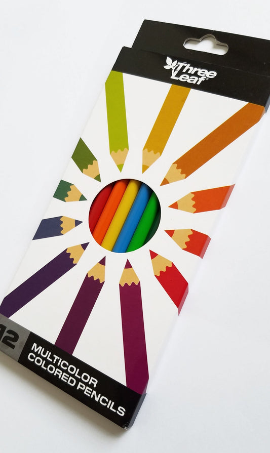 Multi Color - 12pk Coloring Pencils