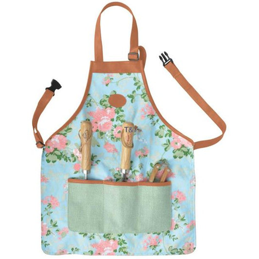 Rose Print Garden Apron