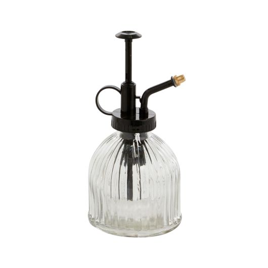 Vintage Clear Glass Bottle Plant Mister