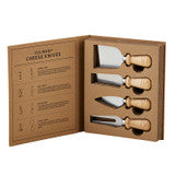 Cardboard Book: Cheese Knives